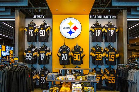 steelers store strip district pittsburgh pa|steelers pro shop locations.